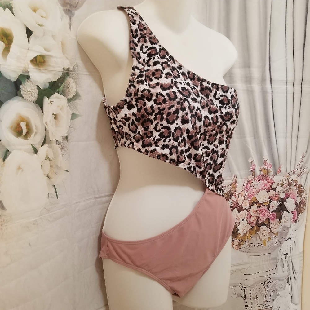 Women One Piece Monokini Swimsuit Swimwear Beachwear  Bathing Bikini Size Large
